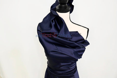 Lamour Satin Fabric | Polyester Matte Satin | Peau De Soie | 60" Wide | Wedding Dress, Tablecloth, Multiple Colors