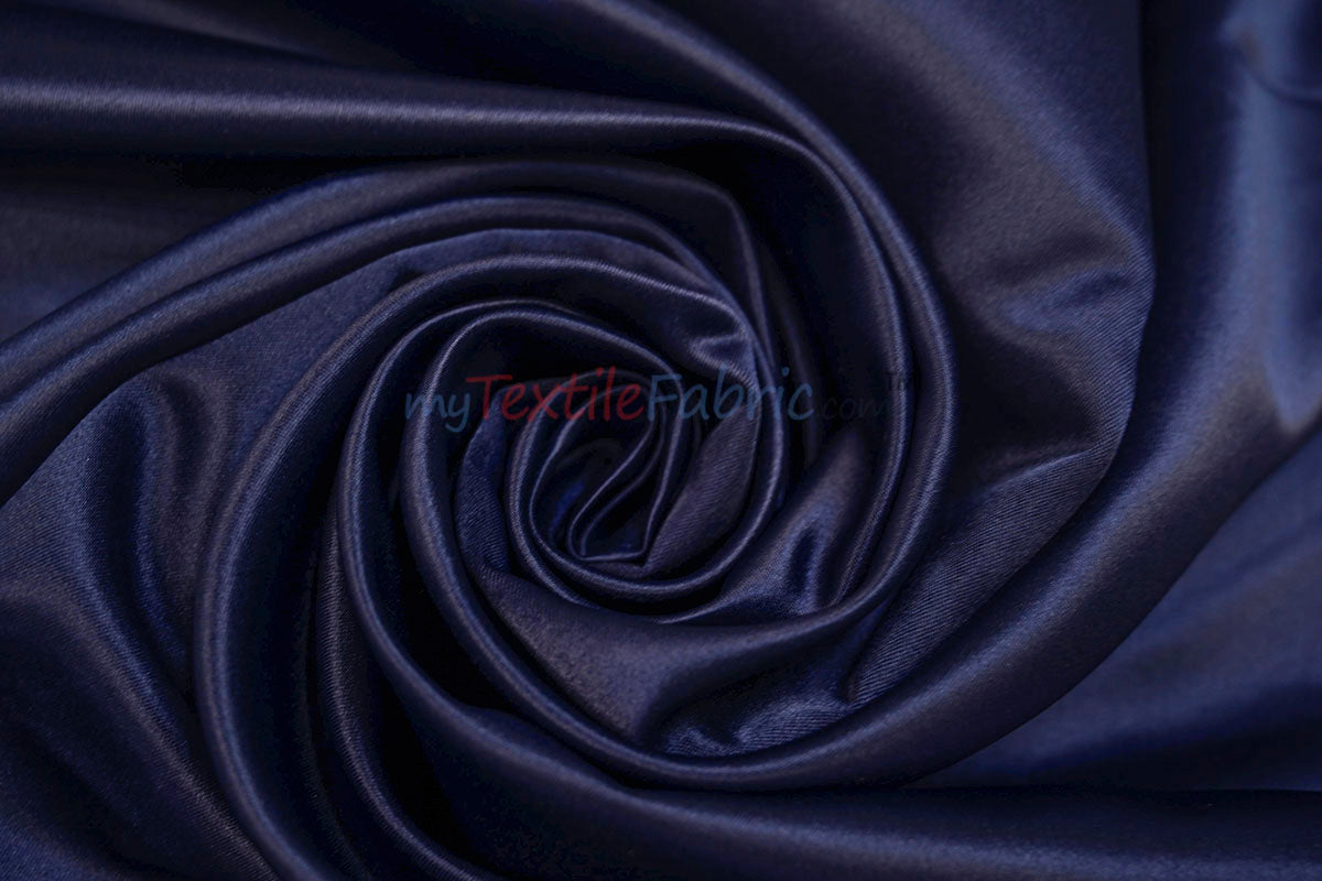 Lamour Satin Fabric | Polyester Matte Satin | Peau De Soie | 60" Wide | Wedding Dress, Tablecloth, Multiple Colors
