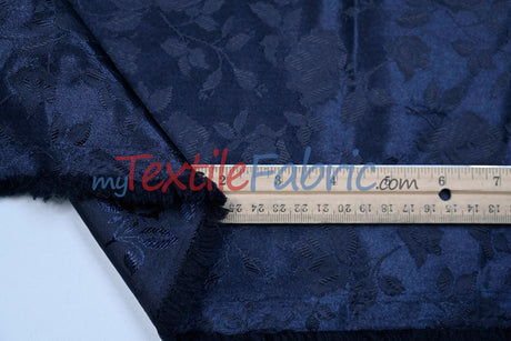 Satin Jacquard | Satin Flower Brocade | 60" Wide | Sold by the Continuous Yard |