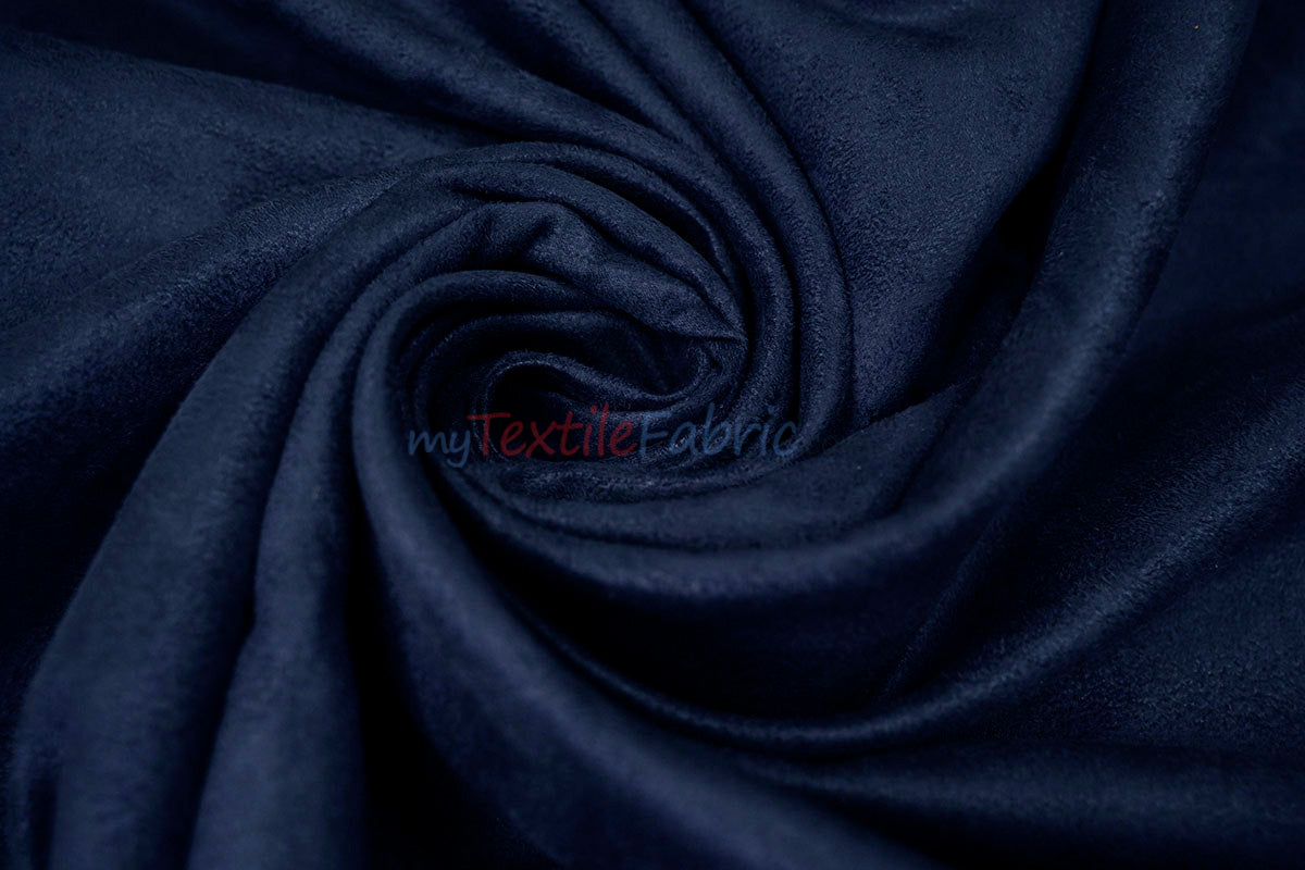 Suede Fabric | Microsuede | 40 Colors | 60" Wide | Faux Suede | Upholstery Weight, Tablecloth, Bags, Pouches, Cosplay, Costume | Continuous Yards |