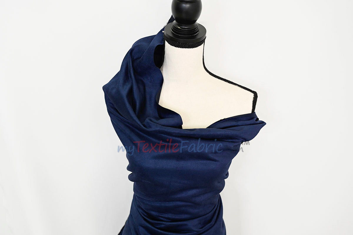 Suede Fabric | Microsuede | 40 Colors | 60" Wide | Faux Suede | Upholstery Weight, Tablecloth, Bags, Pouches, Cosplay, Costume | Continuous Yards |