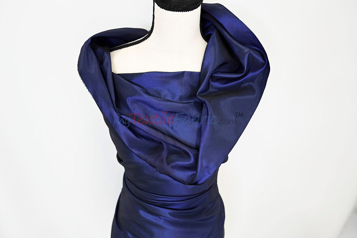 Taffeta Fabric | Two Tone Taffeta Fabric | Non Stretch Taffeta | 60" Wide | Multiple Solid Colors