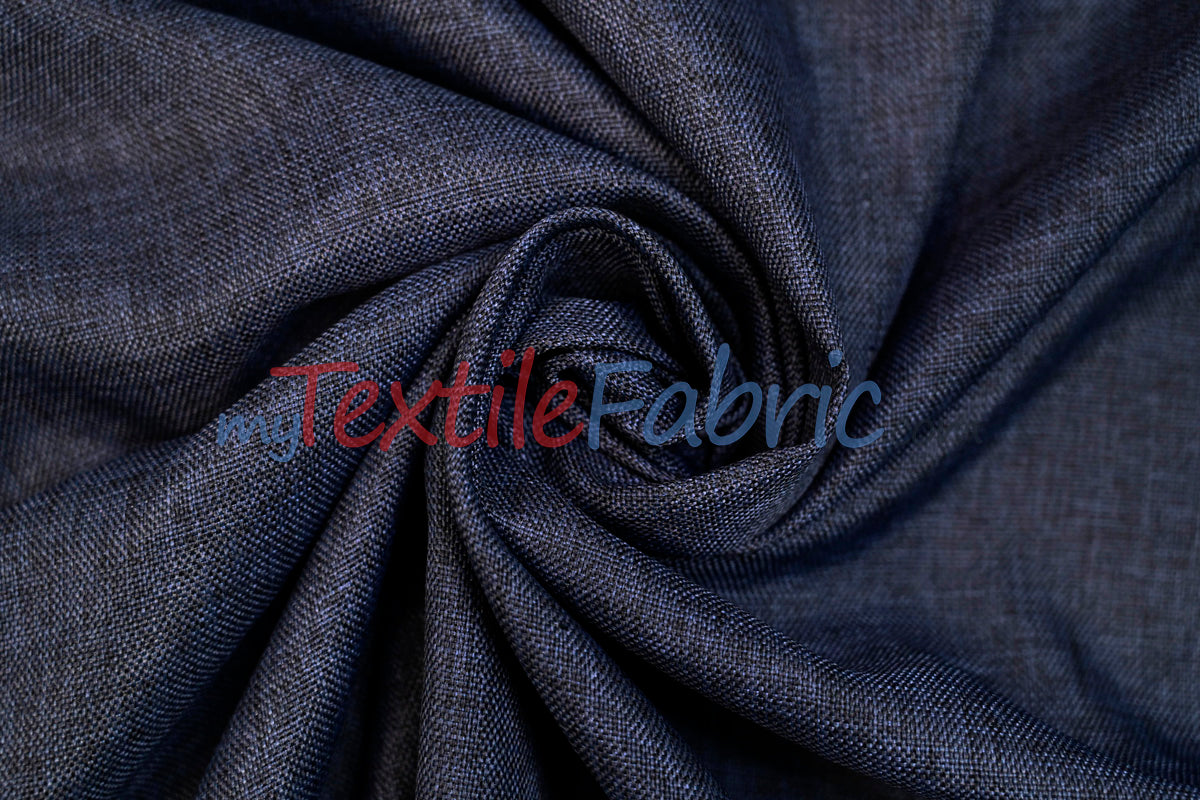 Vintage Linen Fabric | Imitation Burlap Fabric | 60" Wide | Faux Burlap | Vintage Rustic Natural Look Burlap | Washable Burlap Fabric for Decor |