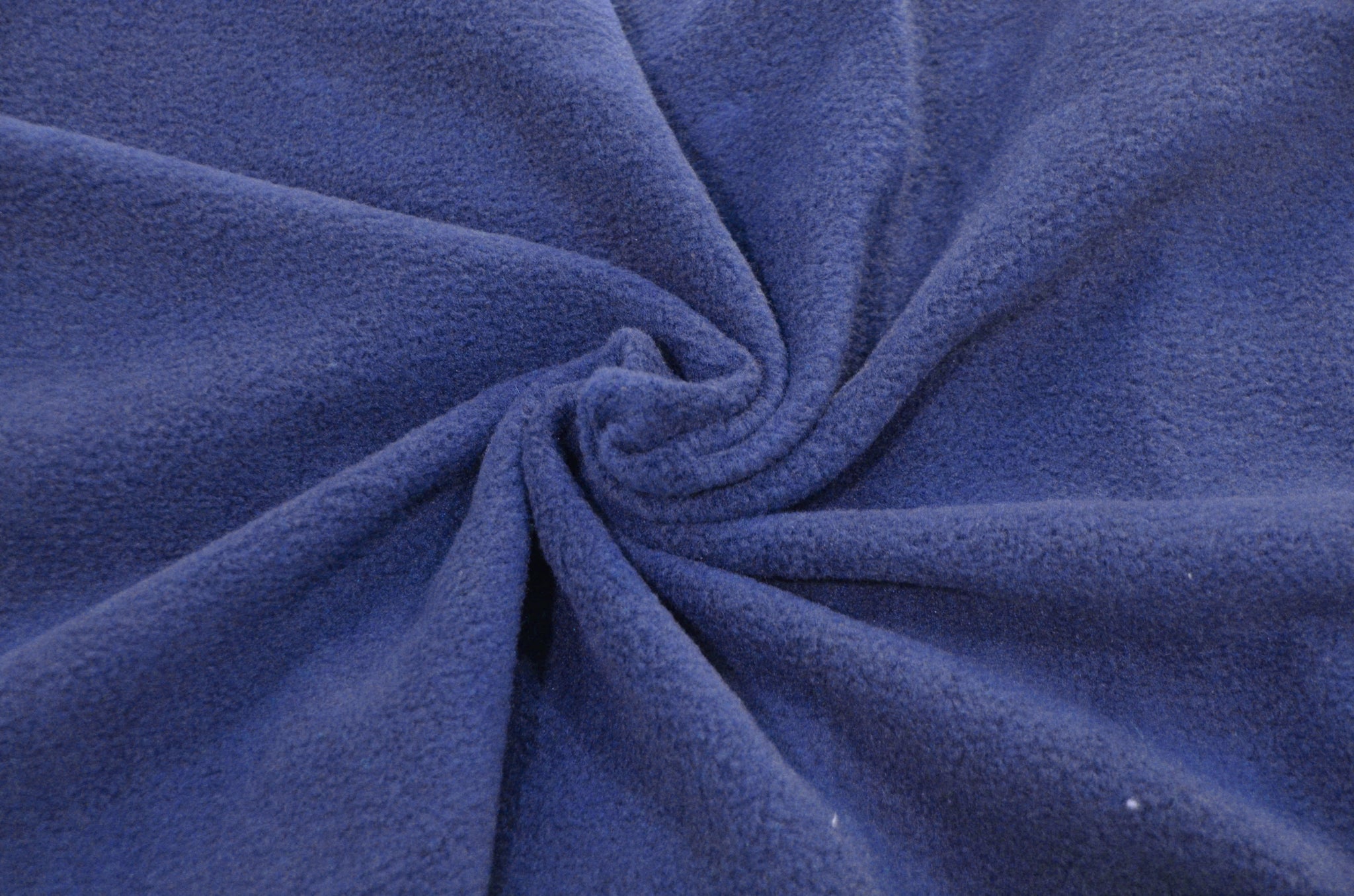 Plain / Solids Polyester Bonded Polar Fleece Fabric, Blue at Rs