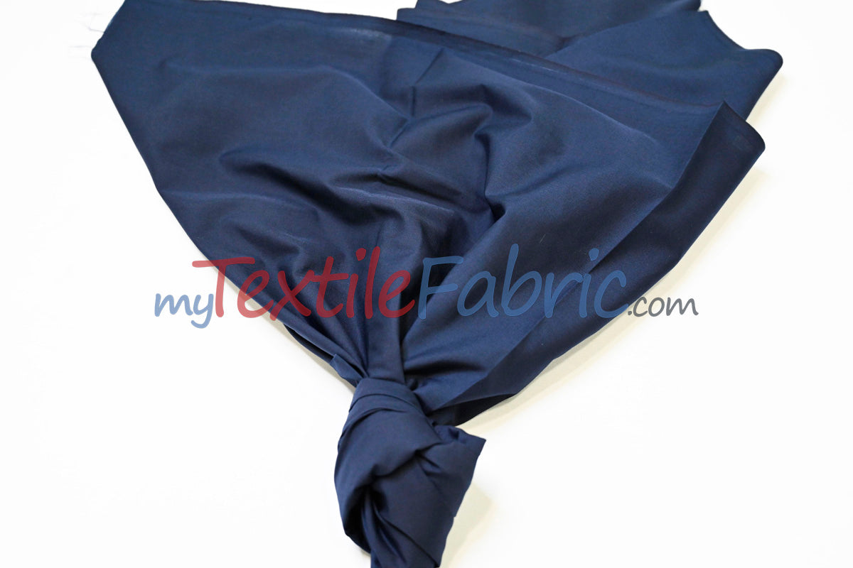 Polyester Cotton Broadcloth Fabric | 60" Wide | Solid Colors | Continuous Yards | Multiple Colors |