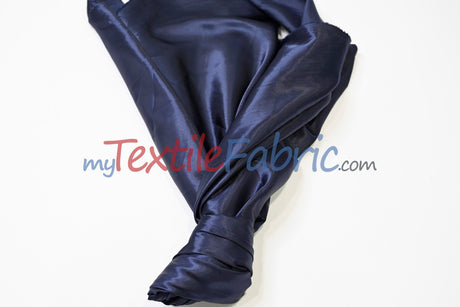 Stretch Charmeuse Satin Fabric | Soft Silky Satin Fabric | 96% Polyester 4% Spandex | Multiple Colors | Yards & Bolts