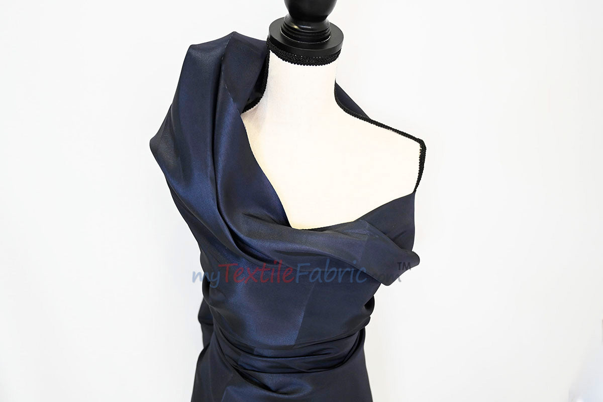 Taffeta Fabric | Two Tone Taffeta Fabric | Non Stretch Taffeta | 60" Wide | Multiple Solid Colors