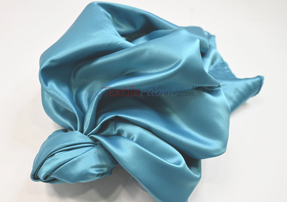 Lamour Satin Fabric | Polyester Matte Satin | Peau De Soie | 60" Wide | Wedding Dress, Tablecloth, Multiple Colors