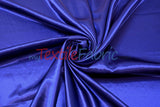 Charmeuse Satin Fabric | Silky Soft Satin | 60" Wide | Continuous Yards | Multiple Colors |