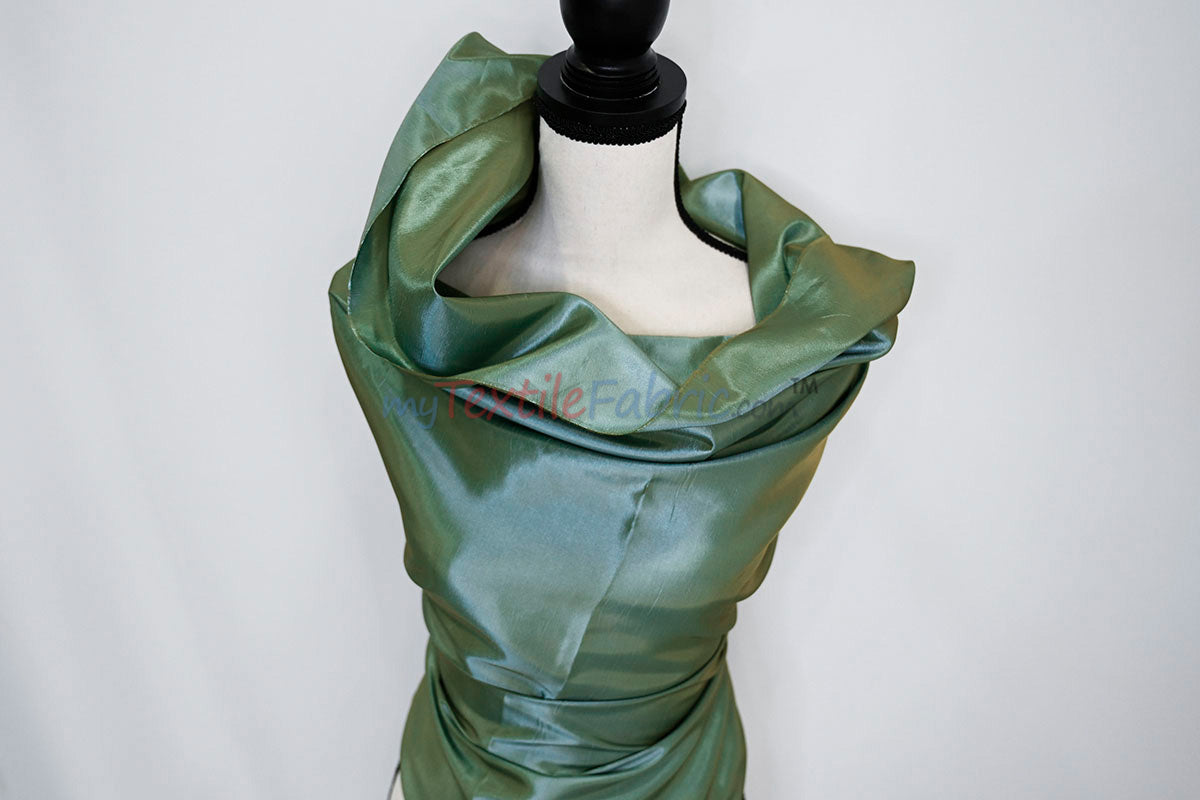 Taffeta Fabric | Two Tone Taffeta Fabric | Non Stretch Taffeta | 60" Wide | Multiple Solid Colors