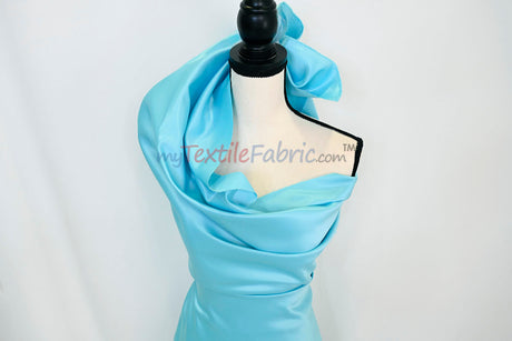 Lamour Satin Fabric | Polyester Matte Satin | Peau De Soie | 60" Wide | Wedding Dress, Tablecloth, Multiple Colors