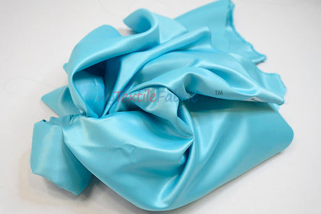 Lamour Satin Fabric | Polyester Matte Satin | Peau De Soie | 60" Wide | Wedding Dress, Tablecloth, Multiple Colors