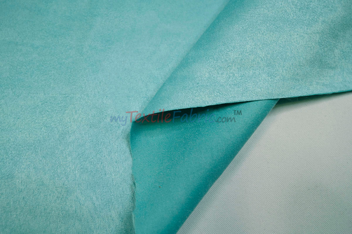 Suede Fabric | Microsuede | 40 Colors | 60" Wide | Faux Suede | Upholstery Weight, Tablecloth, Bags, Pouches, Cosplay, Costume | Continuous Yards |