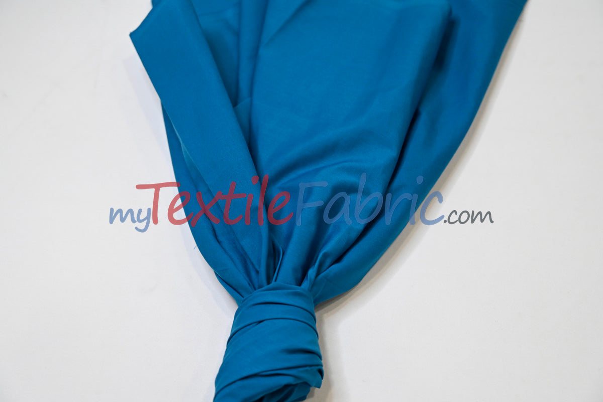 Polyester Cotton Broadcloth Fabric | 60" Wide | Solid Colors | Continuous Yards | Multiple Colors |