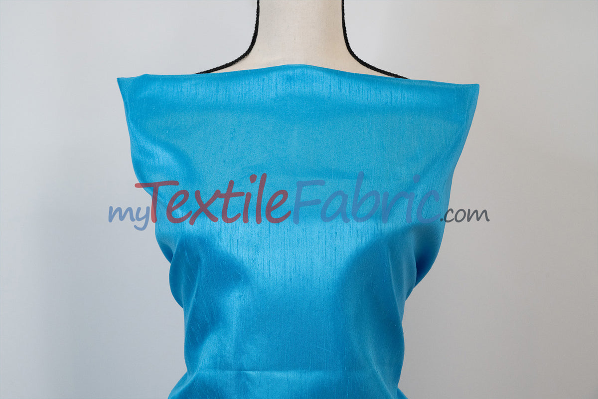 Shantung Satin Fabric | Satin Dupioni Silk Fabric | 60" Wide | Multiple Colors | Yards & Bolts