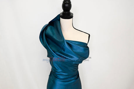 Stretch Taffeta Fabric | 60" Wide | Multiple Solid Colors | Continuous Yards | Costumes, Apparel, Cosplay, Designs | MTF Quality |