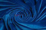 Soft and Plush Stretch Velvet Fabric | Stretch Velvet Spandex | 58" Wide | Spandex Velour for Apparel, Costume, Cosplay, Drapes |