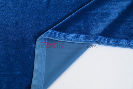 Soft and Plush Stretch Velvet Fabric | Stretch Velvet Spandex | 58" Wide | Spandex Velour for Apparel, Costume, Cosplay, Drapes |