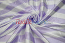 2" Stripe Satin Fabric | Soft Satin Stripe Charmeuse Fabric | 60" Wide | Multiple Colors |