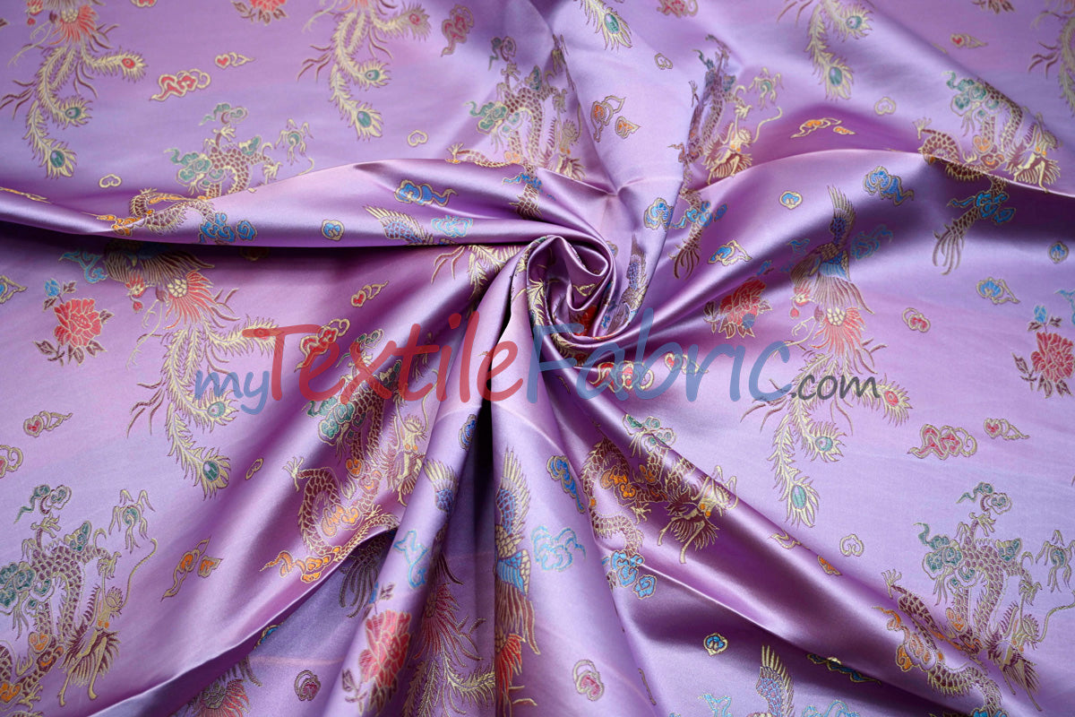 Dragon Brocade | Chinese Dragon Brocade | 45" Wide | Chinese Brocade Fabric |