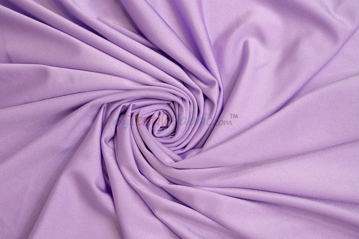 Nylon Spandex 4 Way Stretch Fabric | 60" Width | Great for Swimwear, Dancewear, Waterproof, Tablecloths, Chair Covers | Multiple Colors |