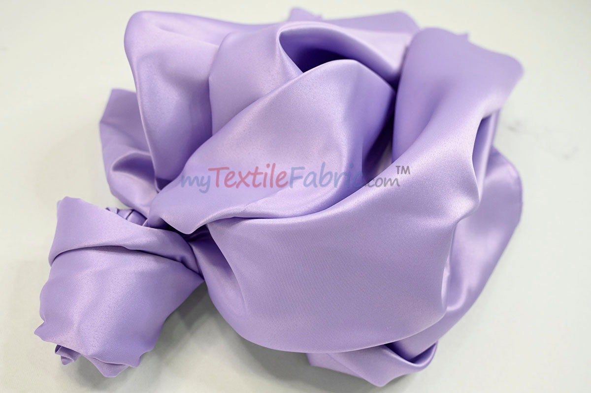 Lamour Satin Fabric | Polyester Matte Satin | Peau De Soie | 60" Wide | Wedding Dress, Tablecloth, Multiple Colors