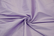 Load image into Gallery viewer, Stretch Taffeta Fabric | 60&quot; Wide | Multiple Solid Colors | Continuous Yards | Costumes, Apparel, Cosplay, Designs | Fabric mytextilefabric Yards Lavender 