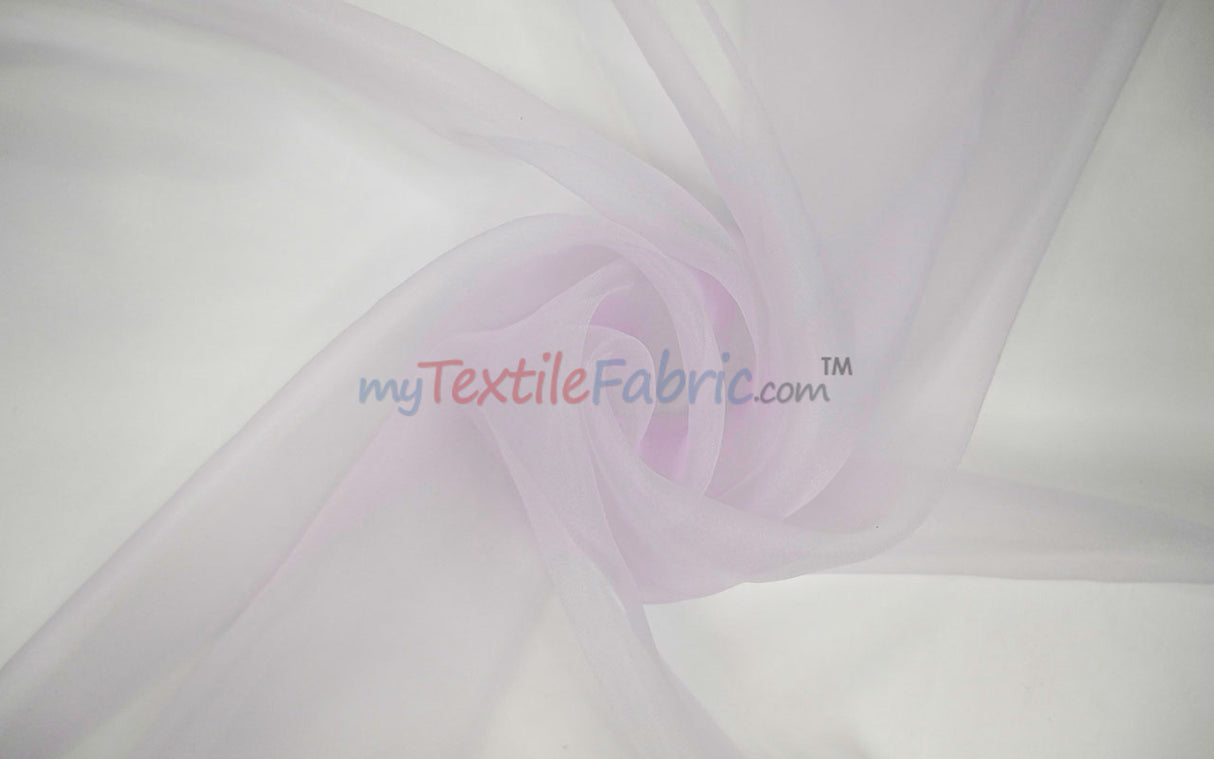 Super Organza Fabric | Semi-Sheen Sheer | 100% Polyester | 60” Wide | By the Yard