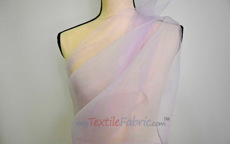 Super Organza Fabric | Semi-Sheen Sheer | 100% Polyester | 60” Wide | By the Yard