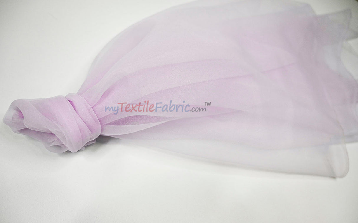 Super Organza Fabric | Semi-Sheen Sheer | 100% Polyester | 60” Wide | By the Yard