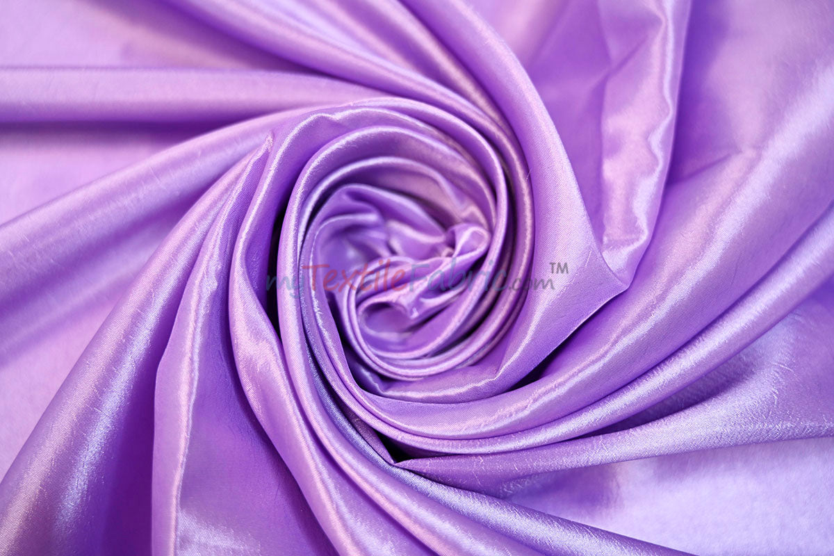 Taffeta Fabric | Two Tone Taffeta Fabric | Non Stretch Taffeta | 60" Wide | Multiple Solid Colors
