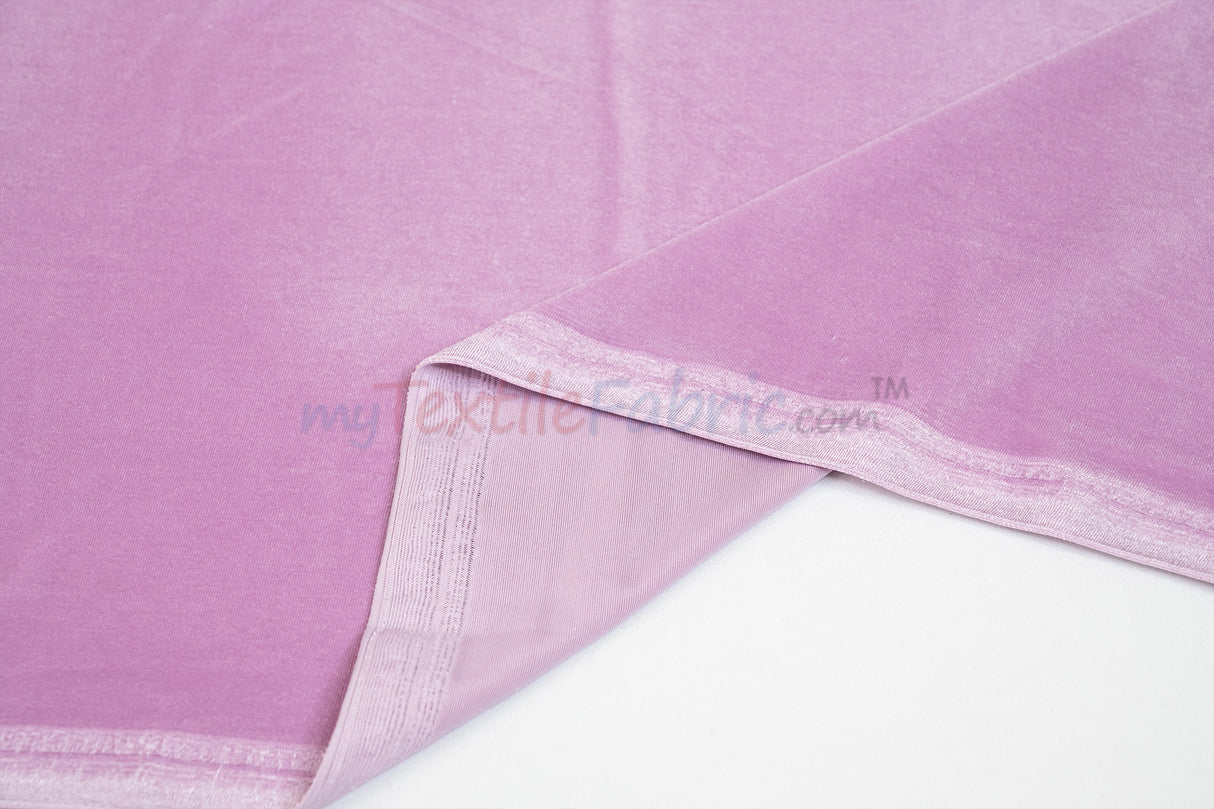Soft and Plush Stretch Velvet Fabric | Stretch Velvet Spandex | 58" Wide | Spandex Velour for Apparel, Costume, Cosplay, Drapes |
