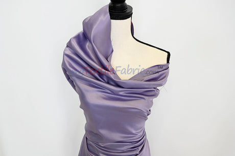 Lamour Satin Fabric | Polyester Matte Satin | Peau De Soie | 60" Wide | Wedding Dress, Tablecloth, Multiple Colors