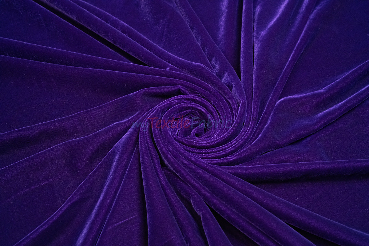 Micro Velvet Fabric by the Yard | Crown Velvet | 45" Wide | Multiple Colors |