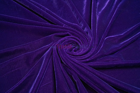 Micro Velvet Fabric by the Yard | Crown Velvet | 45" Wide | Multiple Colors |