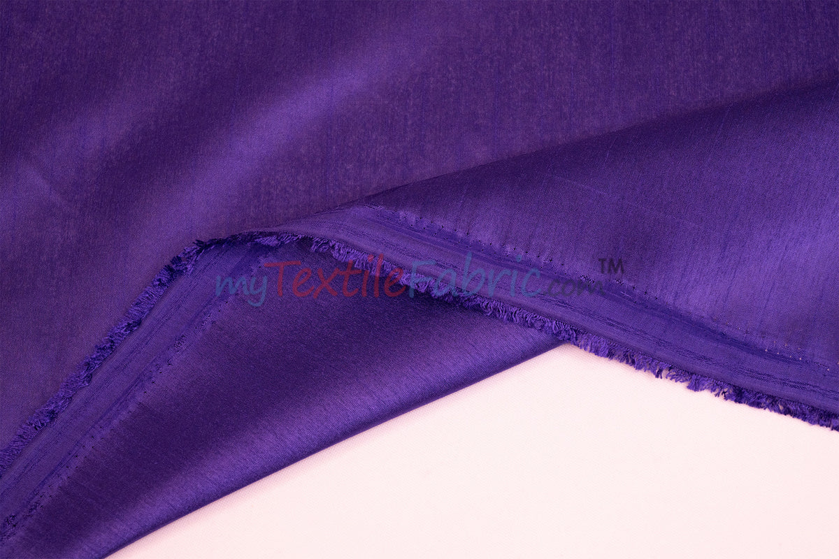 IFR Extra Wide Dupioni Silk | 100% Polyester Faux Dupioni Fabric | 120" Wide | Multiple Colors |