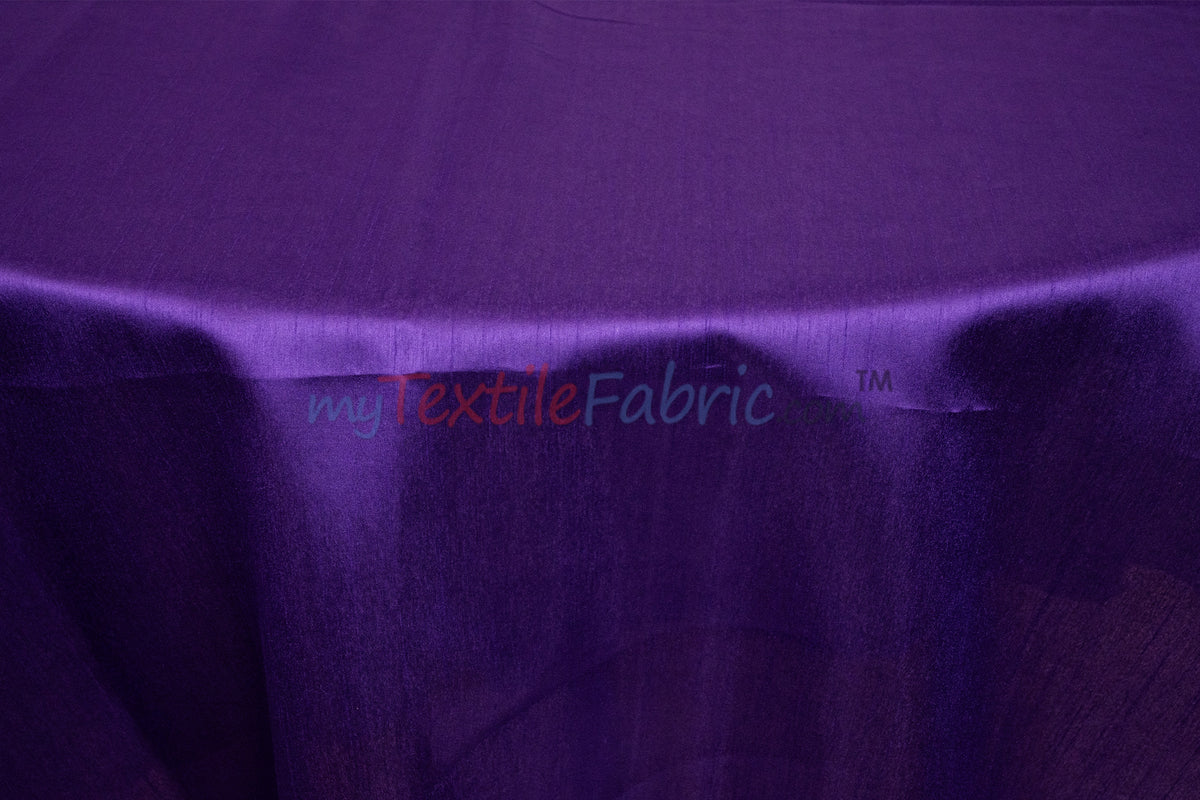 IFR Extra Wide Dupioni Silk | 100% Polyester Faux Dupioni Fabric | 120" Wide | Multiple Colors |