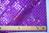 Holographic Shimmer Sequins Fabric | Lightweight & Flowy | 45” Wide | Dazzling Sparkle for Apparel & Costumes