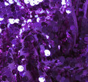 New York Dazzle Sequins Fabric | 6mm Sequins Fabric | 52" Wide | Multiple Colors |