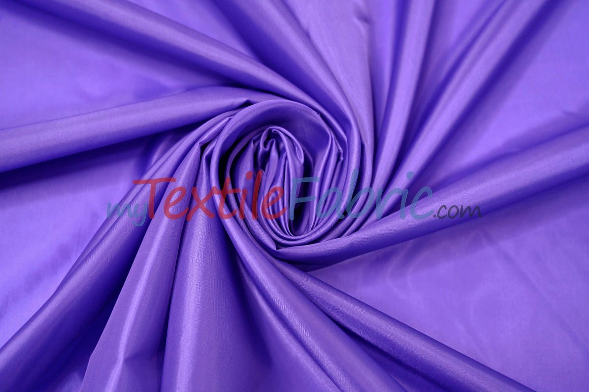 Polyester Lining Fabric | Woven Polyester Lining | 60" Wide | Continuous Yards | Imperial Taffeta Lining | Apparel Lining | Tent Lining and Decoration