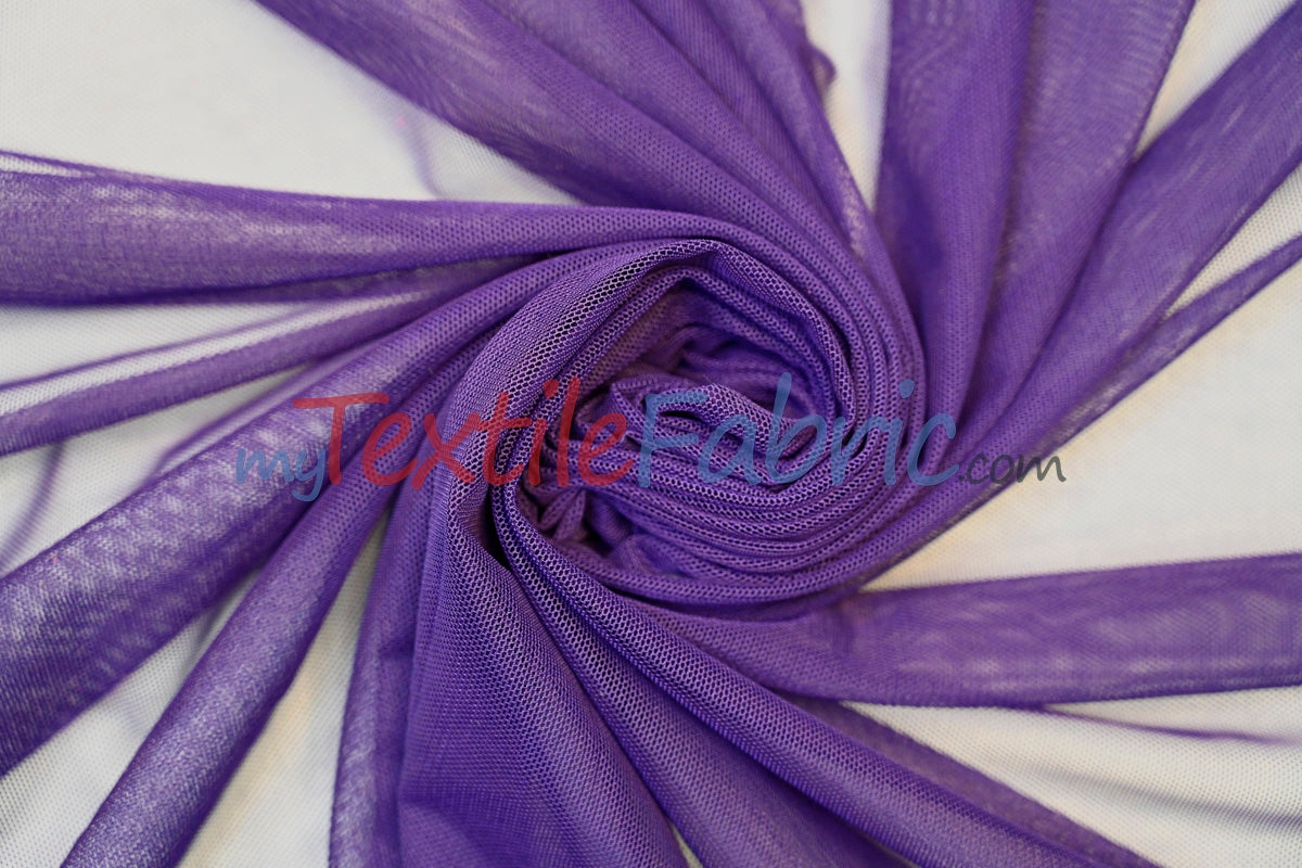 Super Soft Power Mesh Spandex | 20% Spandex | 60" Wide | 4 Way Stretch | Multiple Colors |
