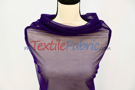 Super Soft Power Mesh Spandex | 20% Spandex | 60" Wide | 4 Way Stretch | Multiple Colors |