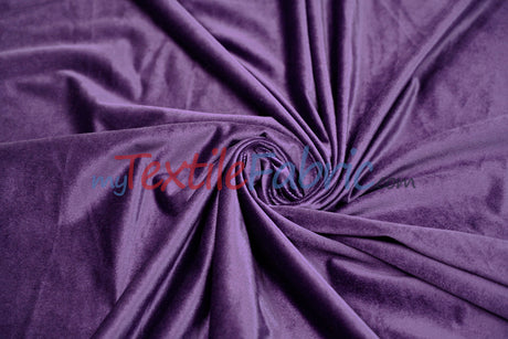 BT Royal™ Plush Velvet Fabric | Soft and Plush Non Stretch Velvet Fabric | 60" Wide | Apparel, Decor, Drapery and Upholstery Weight | Multiple Colors