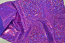 4 Way Stretch Dancewear Fabric | Shattered Hologram Spandex | 58/60" Wide | Multiple Colors |