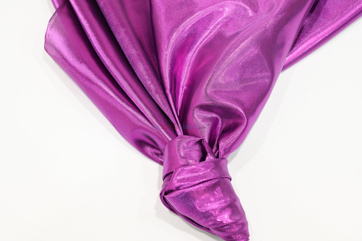 Super Soft Slipper Lame Fabric | 60" Wide | Decorative 100% Polyester Lame Fabric | Multiple Colors |