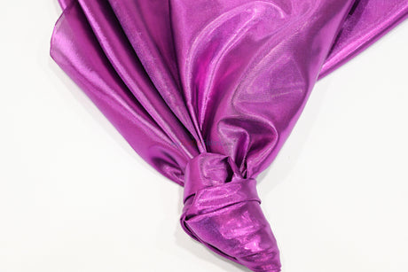 Super Soft Slipper Lame Fabric | 60" Wide | Decorative 100% Polyester Lame Fabric | Multiple Colors |