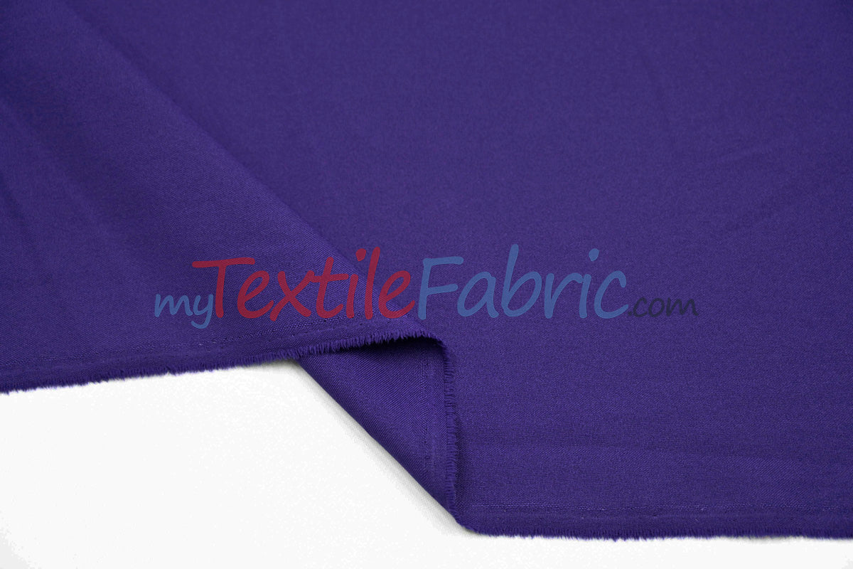 60" Wide Polyester Fabric Yards and Bolts | Visa Polyester Poplin Fabric | Basic Polyester for Tablecloths, Drapery, and Curtains