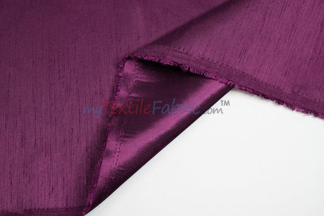 Shantung Satin Fabric | Satin Dupioni Silk Fabric | 60" Wide | Multiple Colors | Yards & Bolts