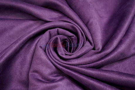 Suede Fabric | Microsuede | 40 Colors | 60" Wide | Faux Suede | Upholstery Weight, Tablecloth, Bags, Pouches, Cosplay, Costume | Continuous Yards |