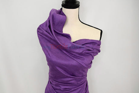 Suede Fabric | Microsuede | 40 Colors | 60" Wide | Faux Suede | Upholstery Weight, Tablecloth, Bags, Pouches, Cosplay, Costume | Continuous Yards |